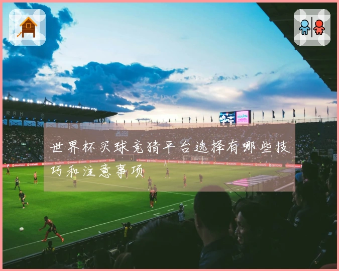 世界杯买球竞猜平台选择有哪些技巧和注意事项